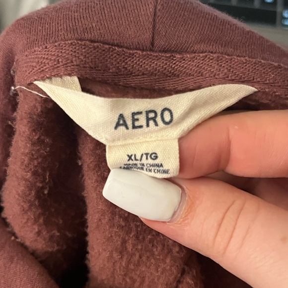 XL - Aeropostale cropped hoodie - Picture 2 of 3